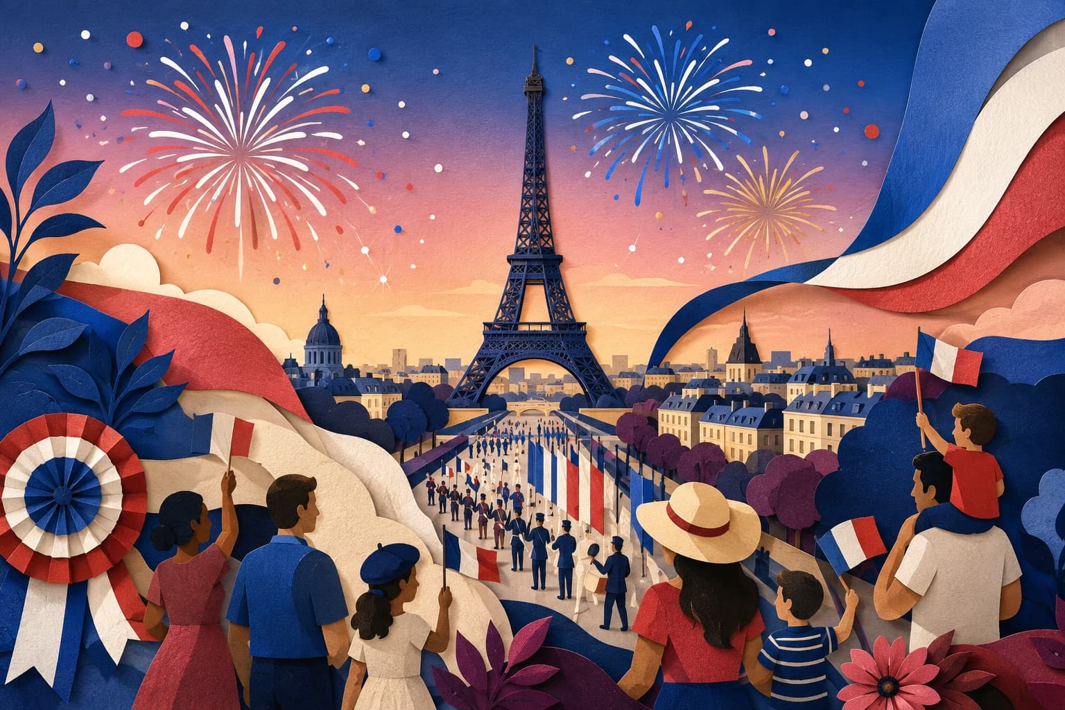 Bastille Day 2026: French Culture Vocabulary From July 14 illustration