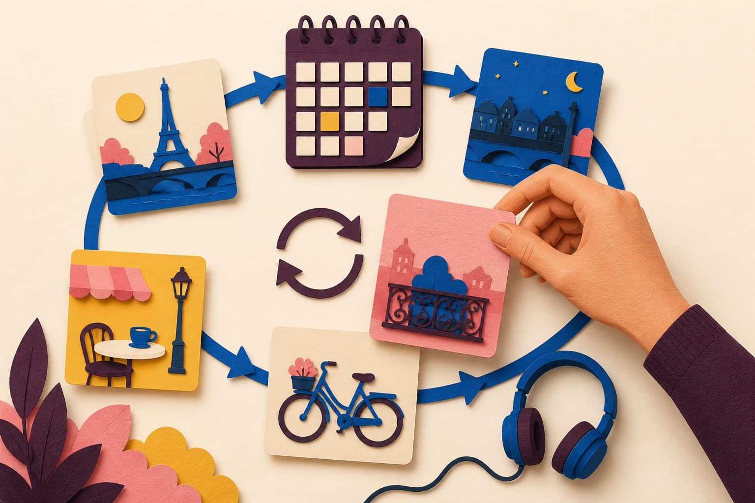 How to Build a French Review Habit From Real Sentences illustration
