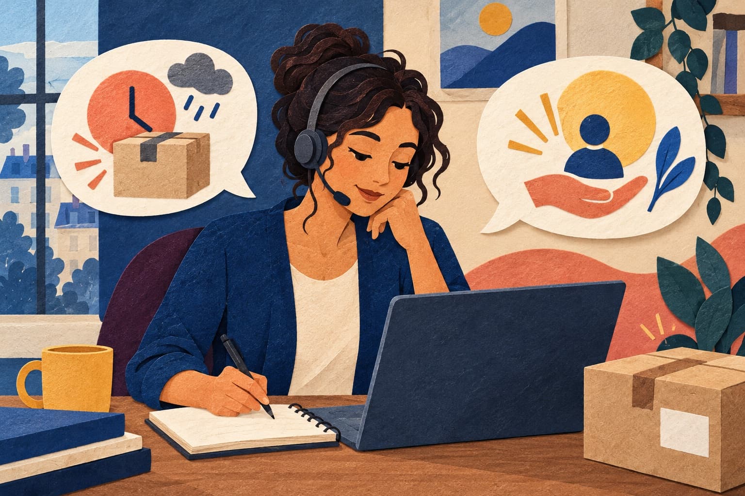 5 Ways to Respond to an Angry Customer in French illustration