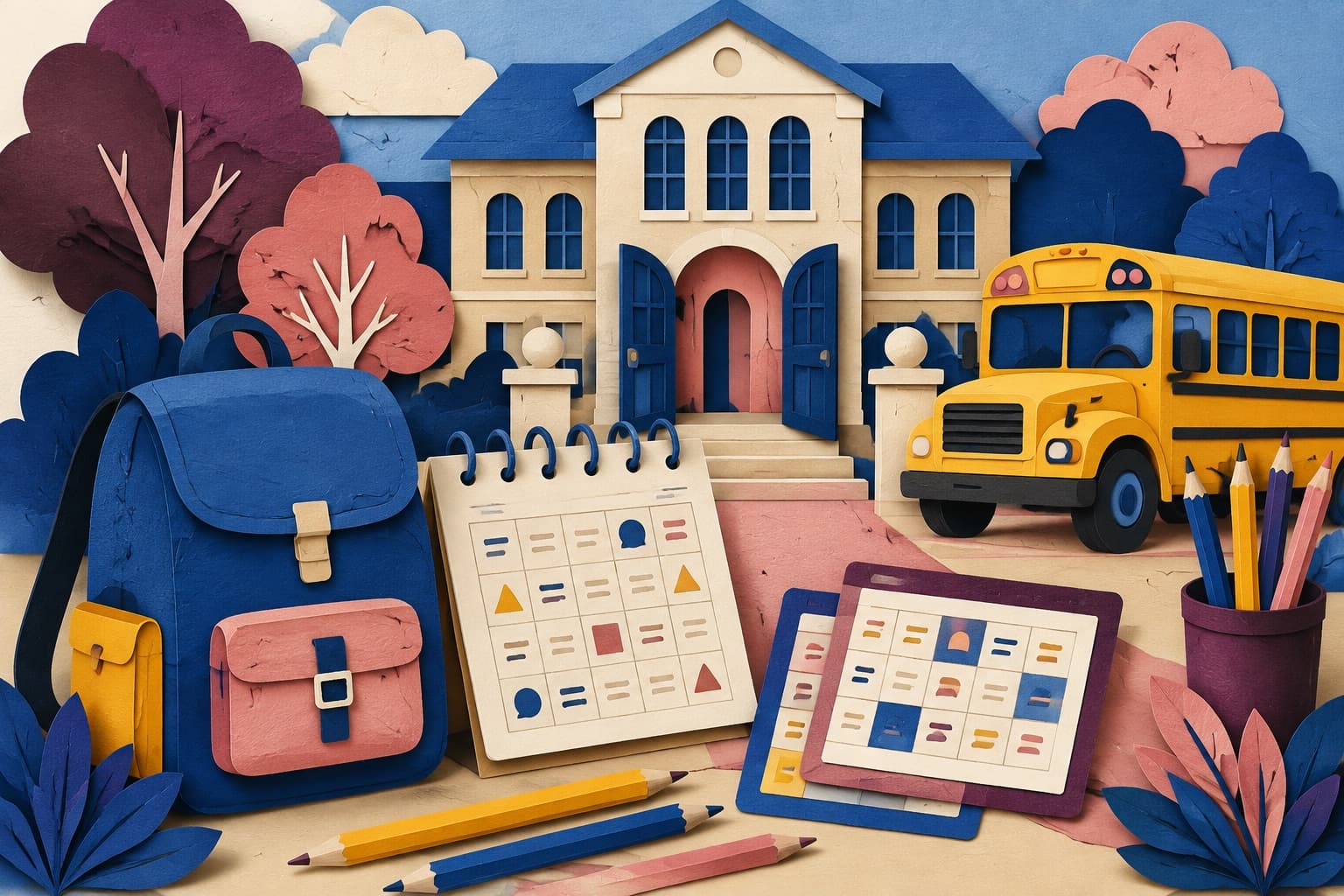 La rentrée 2026: French Back-to-School Vocabulary From Real Pages illustration